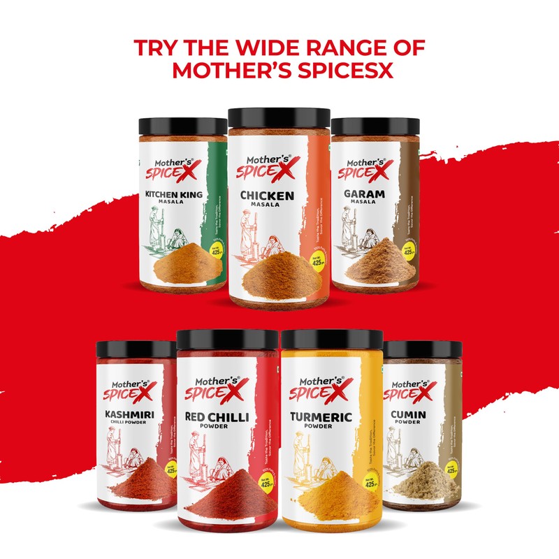 Mother's SpiceX Red Chilli Powder – Pure & Aromatic |