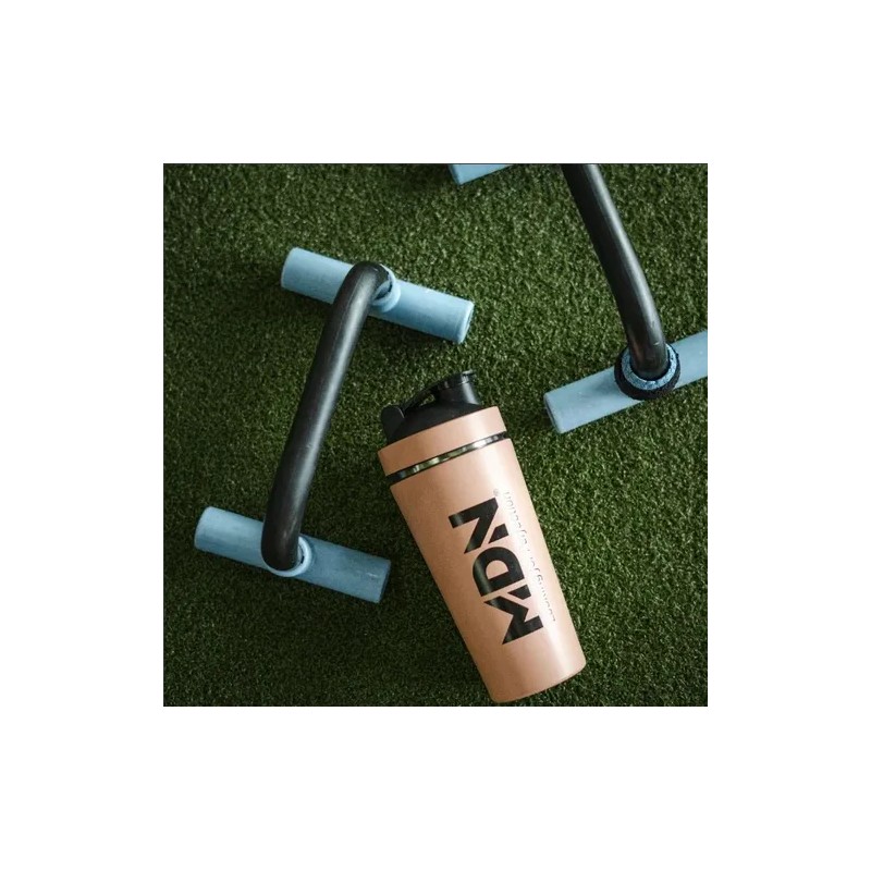 Vaso Shaker Aluminio Mdn Sports Mezclador De Proteína.