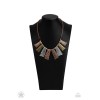 Paparazzi Plated Women's Neclace Multi /A Fan of the Tribe