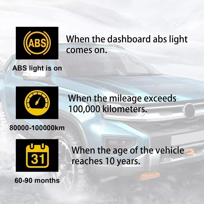 VEHITO Nissan Juke 2011-2017 Front ABS Wheel Sensor Pair Left+Right