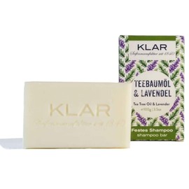 Klar Seifen Solid Shampoo Tea Tree Oil & Lavender 100g