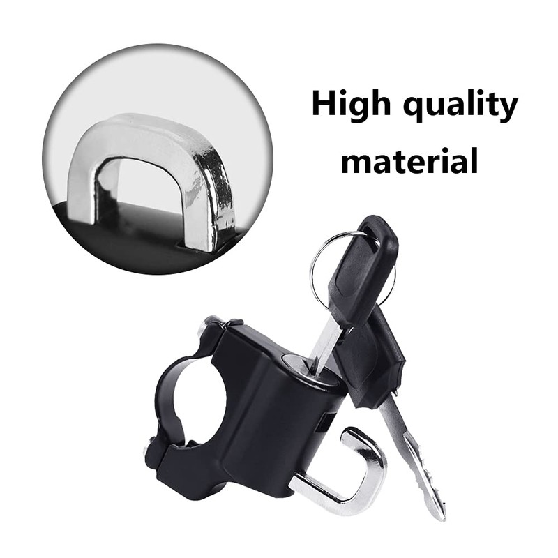 Motorcycle Handlebars Padlock Motorcycle Helmet Lock Universal Motorcycle Helmet Security