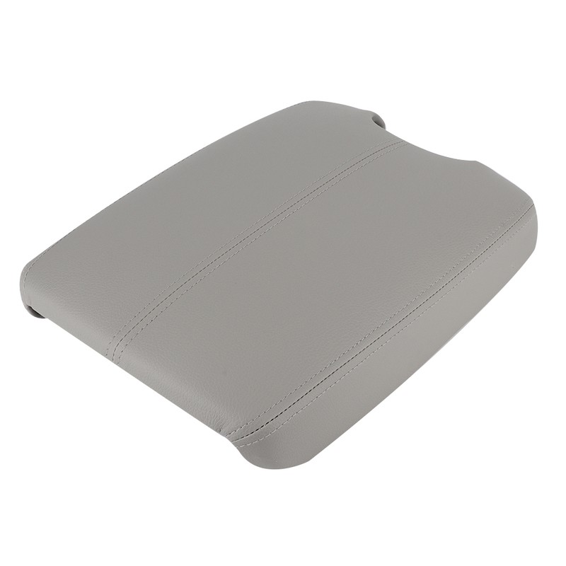 Car PU Leather Plastic Console Lid Armrest Cover Fit for