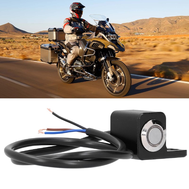 Handlebar Switch Motorcycle Waterproof Handlebar Switch Headlight Fog Light On/Off