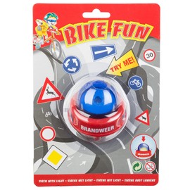 Smart-Planet Fire Brigade Bicycle Bell - Toy Bicycle Siren - Siren Bike Fun - Fire Brigade Siren for Children - Bicycle Toy for Bicycle Handlebars