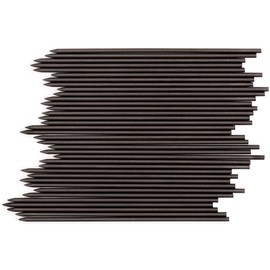 June Gold 108 Pieces, 2.0 mm 4B Lead Refills, 90 mm Tall, Extra Bold Thickness, Break Resistant Lead/Graphite