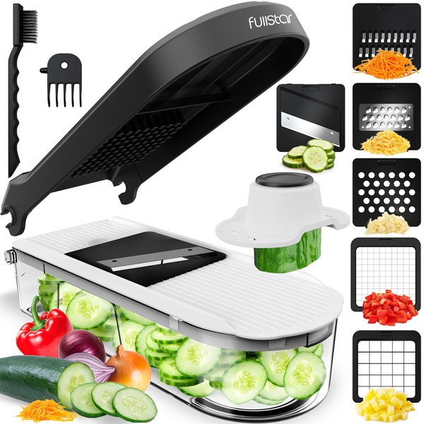 Fullstar Mandoline Slicer for Kitchen - Vegetable Chopper, Onion Potato