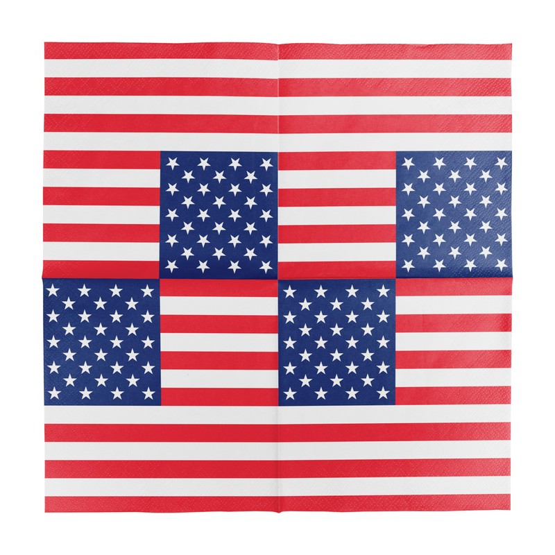 HEKU 100 napkins, 3-ply, 33 x 33 cm, stars and