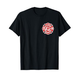 Fire Department Logo Uniform Fireman Symbol Firefighter Gear T-Shirt