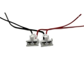 Blower Motor Connector Pigtail Plug Wiring Harness, OE 90980-10916/82998-12380, Compatible with Toyota Tacoma 2005-2015 (2-Pin A/C Heater Fan Plug)