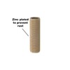 B&P Lamp® 3/8 IP Threaded Steel Lamp Pipe Nipple, 1