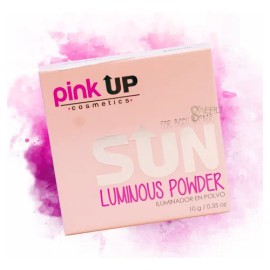 Iluminador Luminous Powder Para Rostro Y Cuerpo Pink Up Tono Del Iluminador 05 Sparkle Flash                                                          