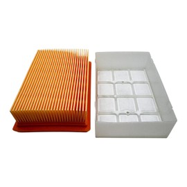 HardRidge Replacement Air Filter Set – Compatible with STIHL Backpack Blowers and Mist Blowers SR340, BR420, BR380, BR340C Replaces 4203 141 0301 and 4203 120 1500