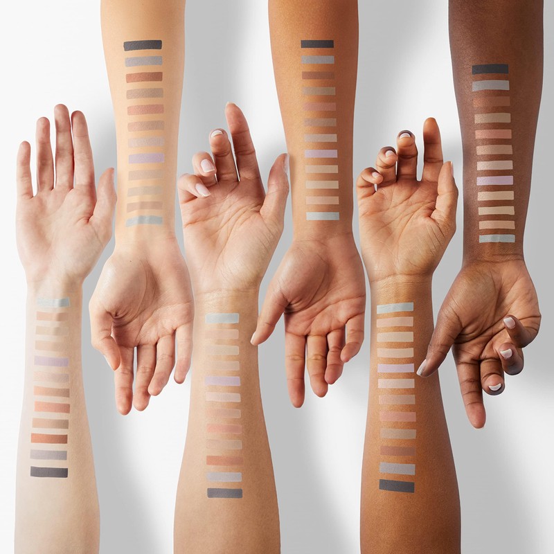 W7 Mighty Mattes Eyeshadow - 12 Matte Nude Colours –