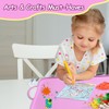 Effidula Silicone Painting Station Mat for Kids, Large Silicone Craft
