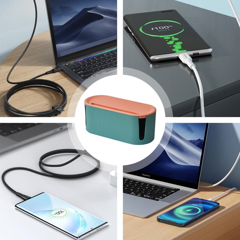 Cable Organizer Box | Wire Organizer Box,Cable Wire Box Hider