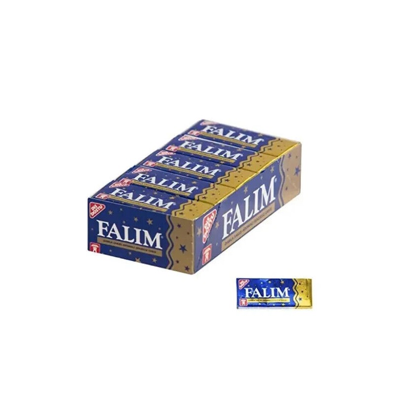 Falim Sugarless Plain Gum, Mastic (20 Pack (100 Pieces))
