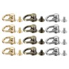 sourcing map 12 Pieces Ball Post Head Button Studs with