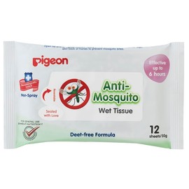 Pigeon Anti-Mosquito Wet Wipes X 12
