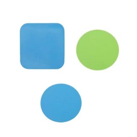 6 Pcs Jar Opener Pad Rubber Jar Opening Aid Non-Slip Effort-Saving Bottle Cap Gripper Easy Turning Multifunctional Lid Openers Safe for Weak Hands Seniors Coaster Trivet (Blue+Green, One Size)