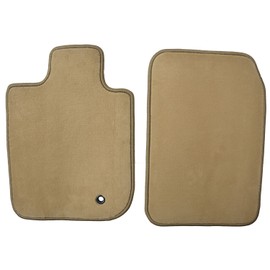 GGBAILEY Car Mats - Custom Fit Floor Mats for Honda Odyssey 1999-2004 - Driver and Passenger Set - Beige