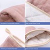 Oven Mitts and Pot Holders Sets 4 pcs, Pink Oven
