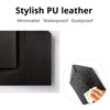 Tissue Holder White Tissue Box Cover, Square Decorative PU Leather