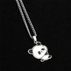 Kumshunie Stainless Steel Panda BFF Necklace for 2 Best Friends