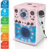 Singing Machine SML385UP Bluetooth Karaoke System with LED Disco Lights,