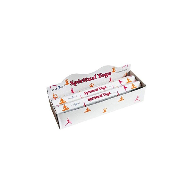 Stamford Spiritual Yoga Räucherstäbchen, 20 Stück pro Pack, 6 Pack