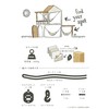 LA SIESTA CMF30-9 Genuine Hammock Mount Black/Casa Mount, Black