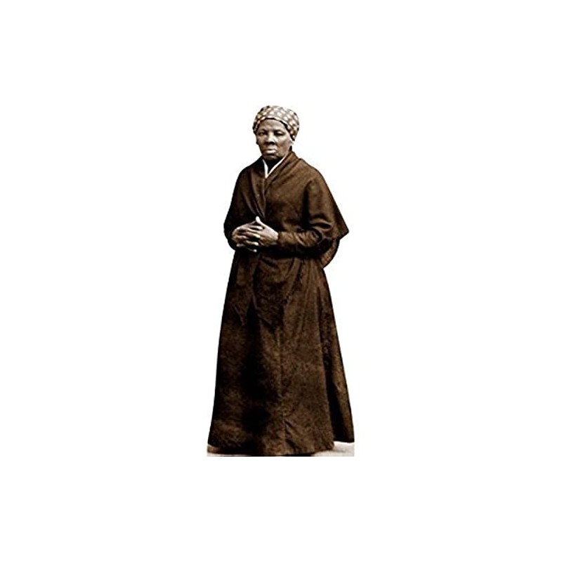 HistoricalCutouts H61029 Harriet Tubman Cardboard Cutout Standee