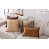 NOSTHEART Cushion Cover 45 x 45 cm, Brown, Set of