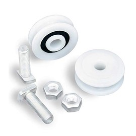 Macgreen® Greenhouse Door Wheels Ø 28 mm/Pack of 4)