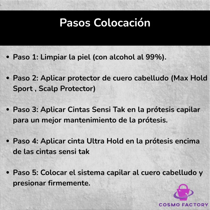 Cintas Protesis Capilar Ultra Hold Walker Tape Original