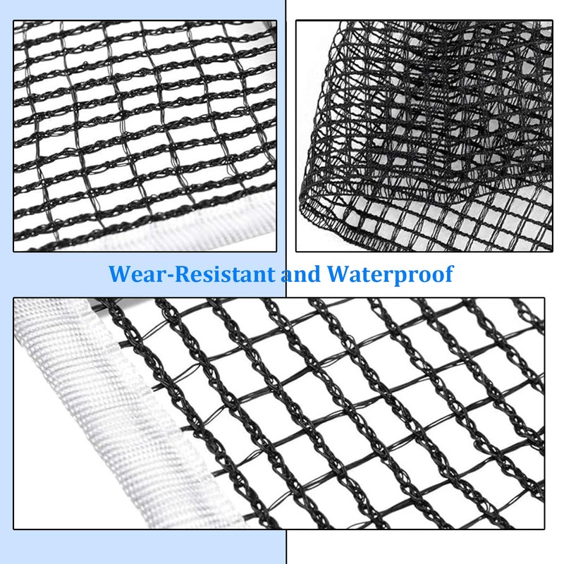 Fadbudss Table Tennis Replacement Net, 180cm Polyester Nylon Cotton Portable