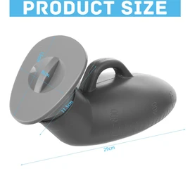 Urinal Bottle Urinals for Men 800ML Plastic Pee Bottle Portable Male Urinals with Spill Proof Lid for Travel Emergency and Hospital