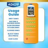 Adios! RV Grey Water Tank Treatment and Cleaner, Enzyme Deodorizer