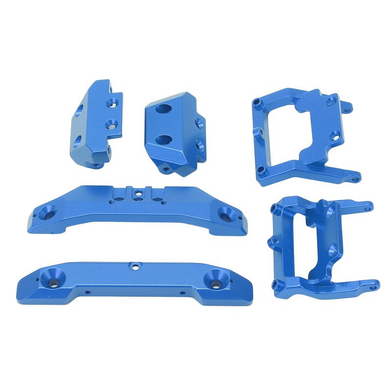 RC 1/18 Bumper Replacement Aluminum Alloy RC Front Rear Bumpers
