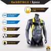 KwikSafety TORNADO 1D Ring Fall Protection Full Body Safety Harness