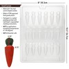 CybrTrayd Chocolate Candy Mold – Small Carrots – 18 Cavities