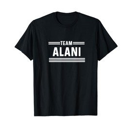 Team Alani - Familienname T-Shirt