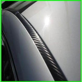 312 MOTORING fits 1993-1997 Volvo 850 Carbon Fiber ROOF Trim MOLDINGS 2PC 1994 1995 1996 93 94 95 96 97