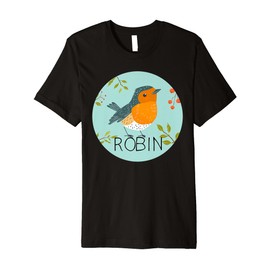 Cool Robin Bird Costume for Adults and Kids Premium T-Shirt
