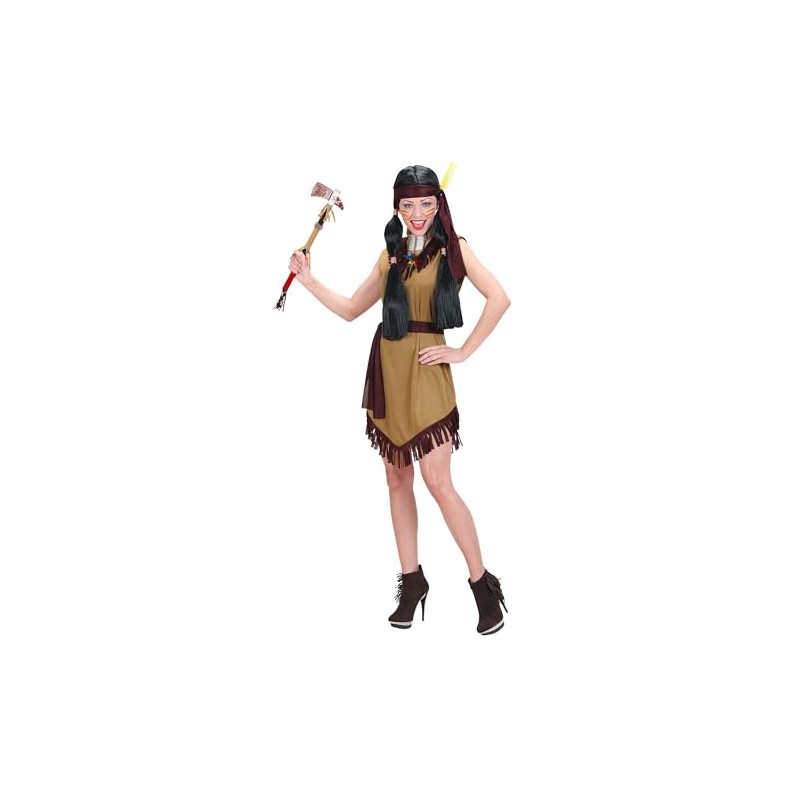 Ladies Indian Woman Costume Large UK 14-16 for Wild West
