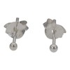 Touch Jewellery 925 Sterling Silver Tiny 2mm Plain Ball Stud