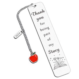 Teacher Appreciation Gifts for Women, Teacher Gifts Bookmarks Best Teacher Appreciation Gifts Bulk, Thank You Gifts for Teacher Retirement Gifts for Women Men, Graduation End of Year Gifts for Teacher