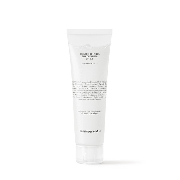 Transparent Lab Blemish Control BHA Cleanser PH 3.5