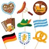 3omething New Oktoberfest Cupcake Toppers – Beer Day Bavarian Festival