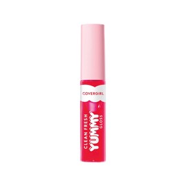 COVERGIRL Clean Fresh Yummy Gloss – Lip Gloss, Sheer, Natural Scents, Vegan Formula - My Strawbooty